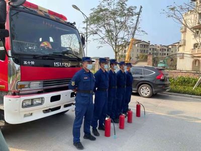 万宁消防圆满完成清明消防安保工作任务